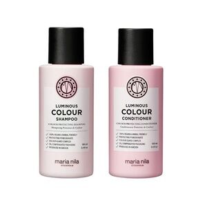 NWT Maria Nila Luminous Color Shampoo And Conditioner - Travel Size